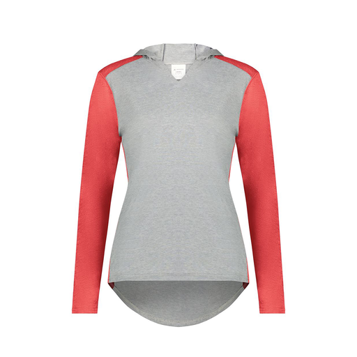 [6902.27V.XS-LOGO3] Ladies Vintage Hoodie (Female Adult XS, Red, Logo 3)